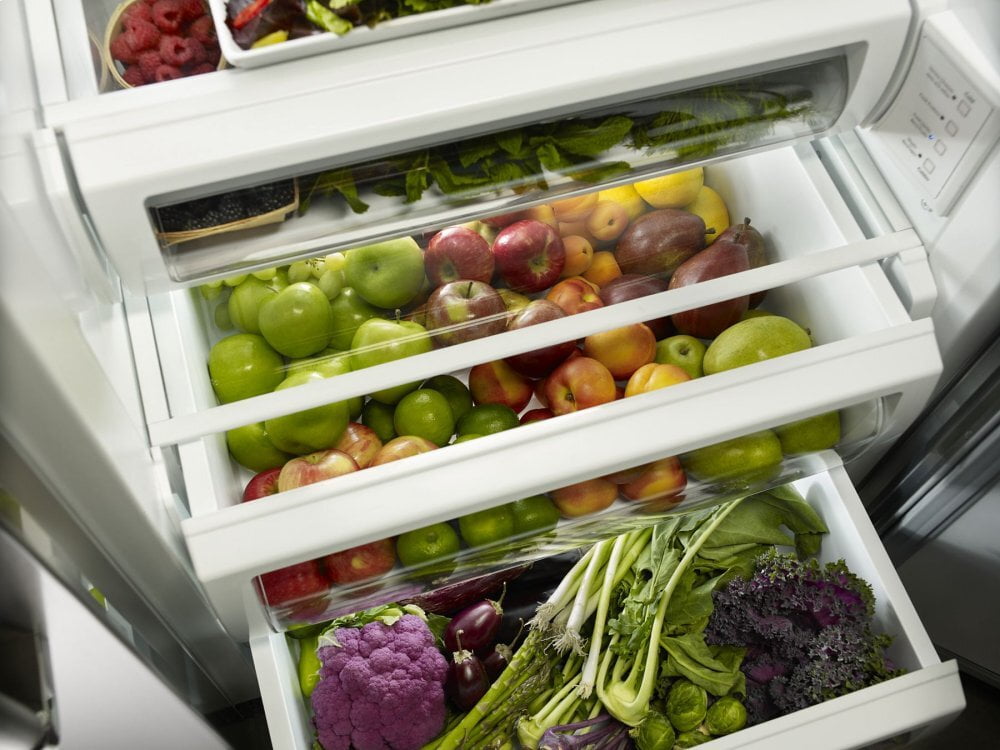 Kitchenaid KBSN608ESS 30.0 Cu. Ft 48-Inch Width Built-In Side By Side Refrigerator With Printshield™ Finish - Stainless Steel With Printshield™ Finish
