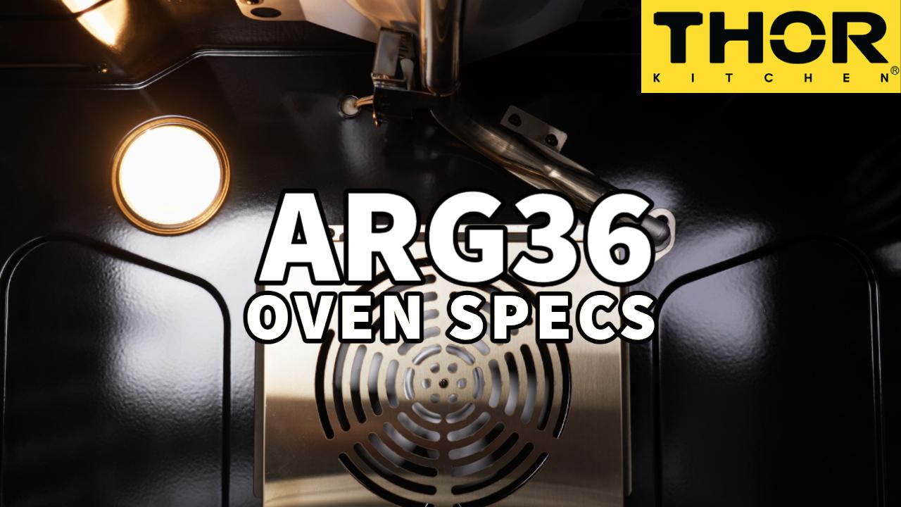 Thor Kitchen ARG36 36 Inch Contemporary Professional Gas Range In Stainless Steel - Arg36 Arg36Lp