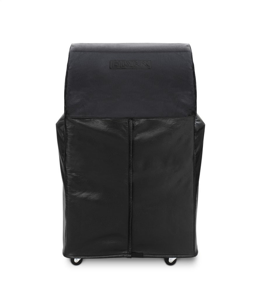 Lynx CC30FCB 30" Carbon Fiber Vinyl Cover (Freestanding W/ Side Burner)