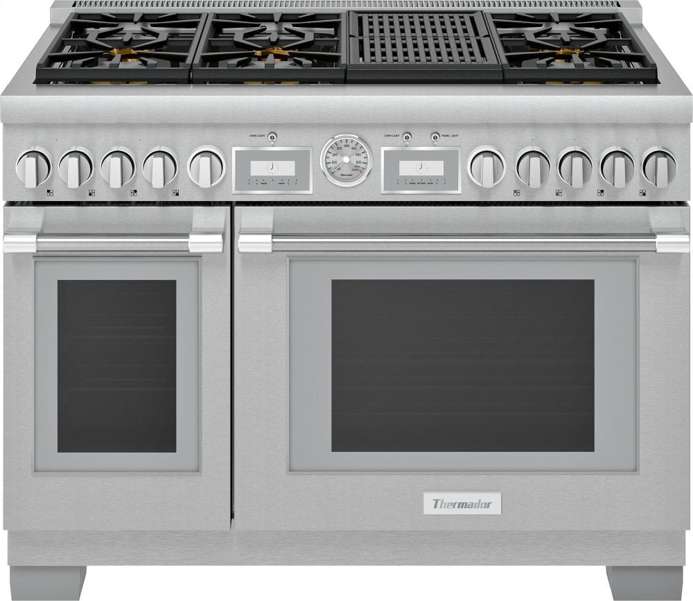 Thermador PRD486WLGU 48-Inch Pro Grand Commercial Depth Dual Fuel Range
