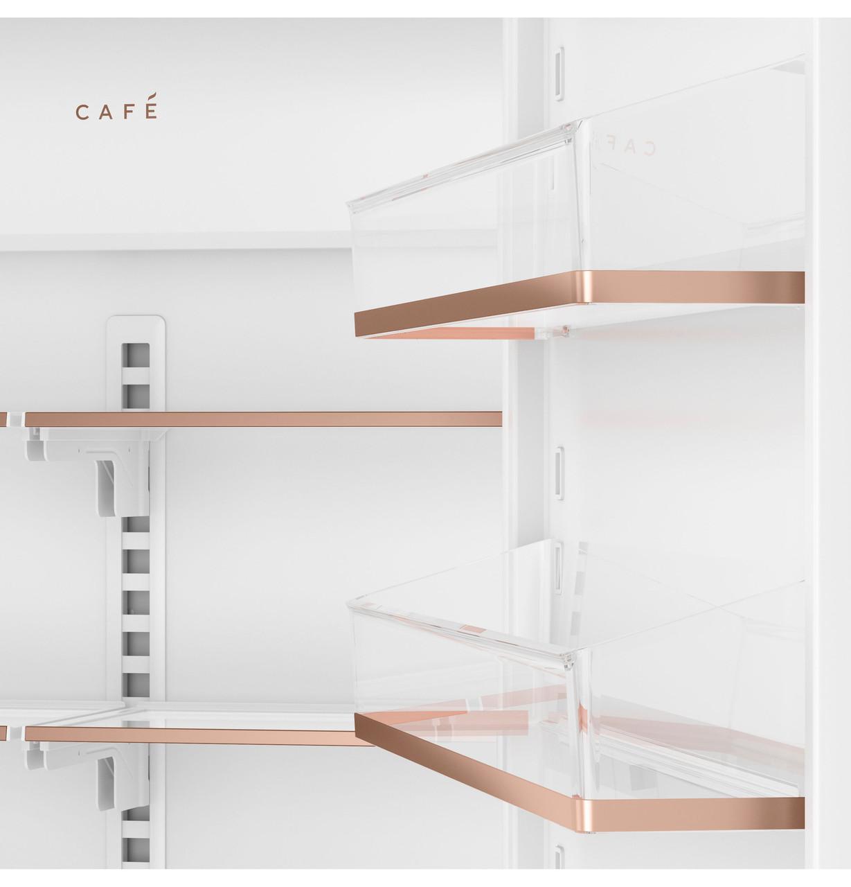 Cafe CIC36RP2VS1 Café™ 36" Integrated Bottom-Freezer Refrigerator