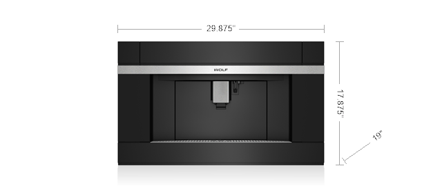 Wolf EC3050CMB 30" M Series Contemporary Coffee System
