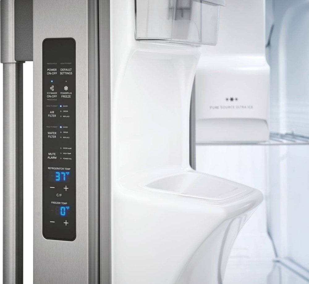 Frigidaire FPSC2278UF Frigidaire Professional 22.0 Cu. Ft. Counter-Depth Side-By-Side Refrigerator