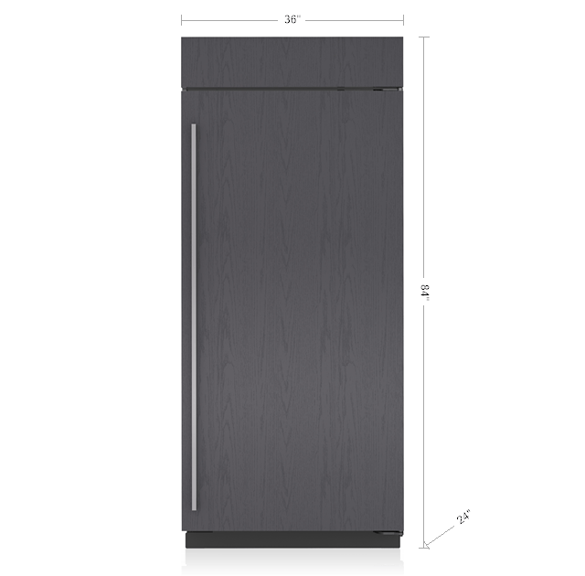 Sub-Zero CL3650FOR 36" Classic Freezer - Panel Ready