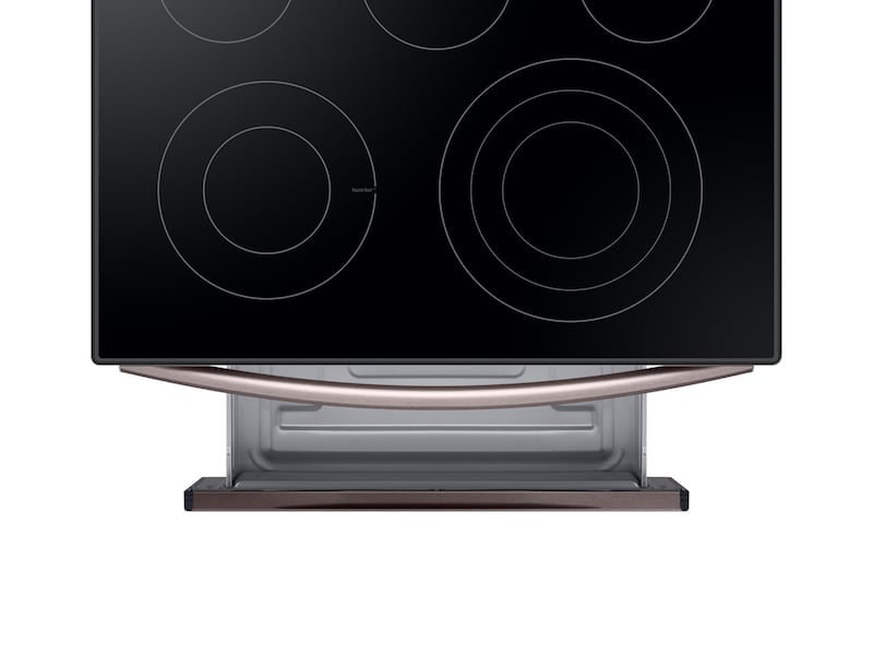 Samsung NE59R6631ST 5.9 Cu. Ft. Freestanding Electric Range With True Convection In Tuscan Stainless Steel
