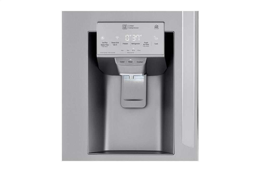 Lg LRMDS3006S 30 Cu. Ft. Smart Wi-Fi Enabled Refrigerator With Craft Ice™ Maker