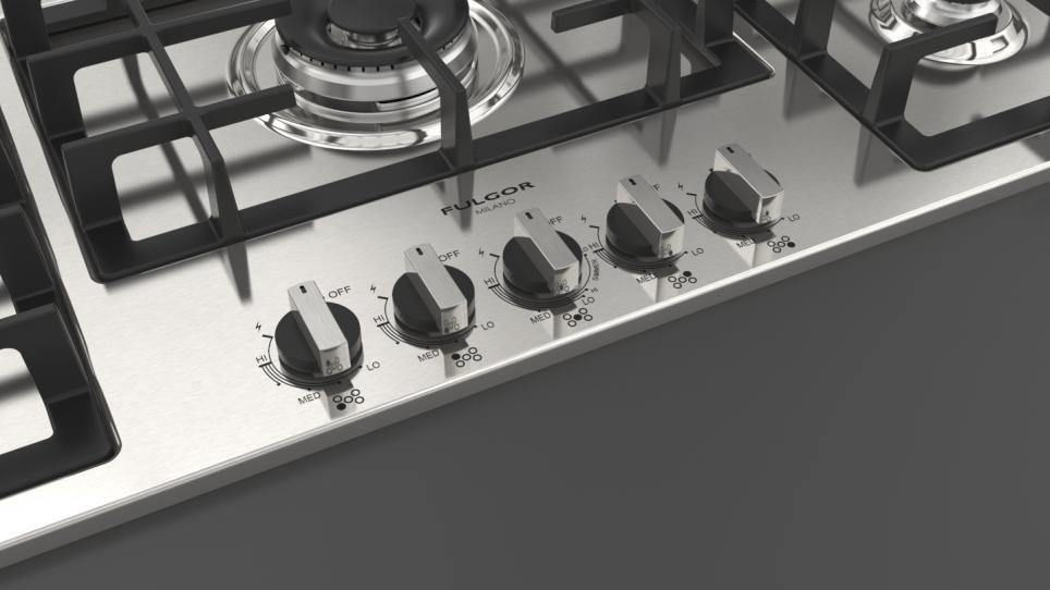 Fulgor Milano F4GK36S1 36" Gas Cooktop