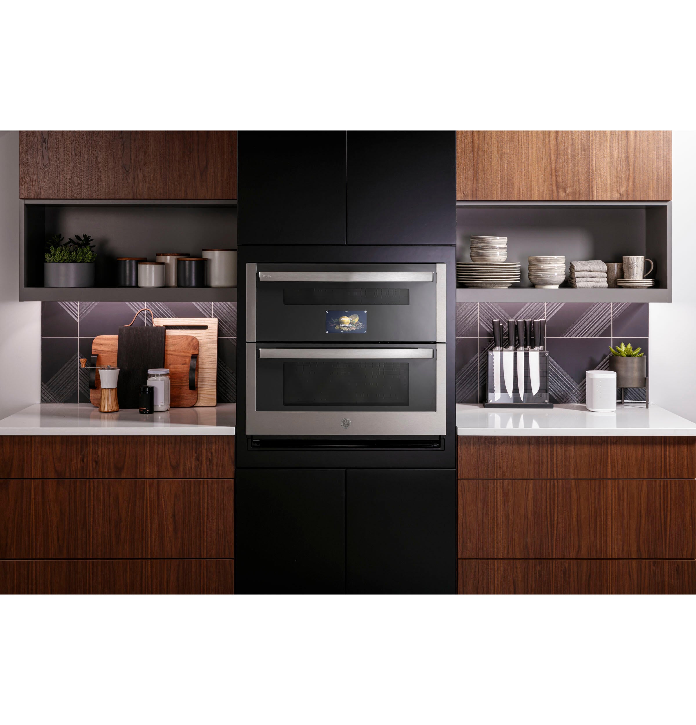 Ge Appliances PTS9200SNSS Ge Profile™ 30" Smart Built-In Twin Flex Convection Wall Oven