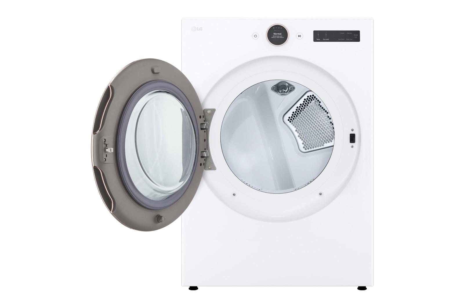 Lg DLGX6501W 7.4 Cu. Ft. Smart Front Load Energy Star Gas Dryer With Sensor Dry & Steam Technology