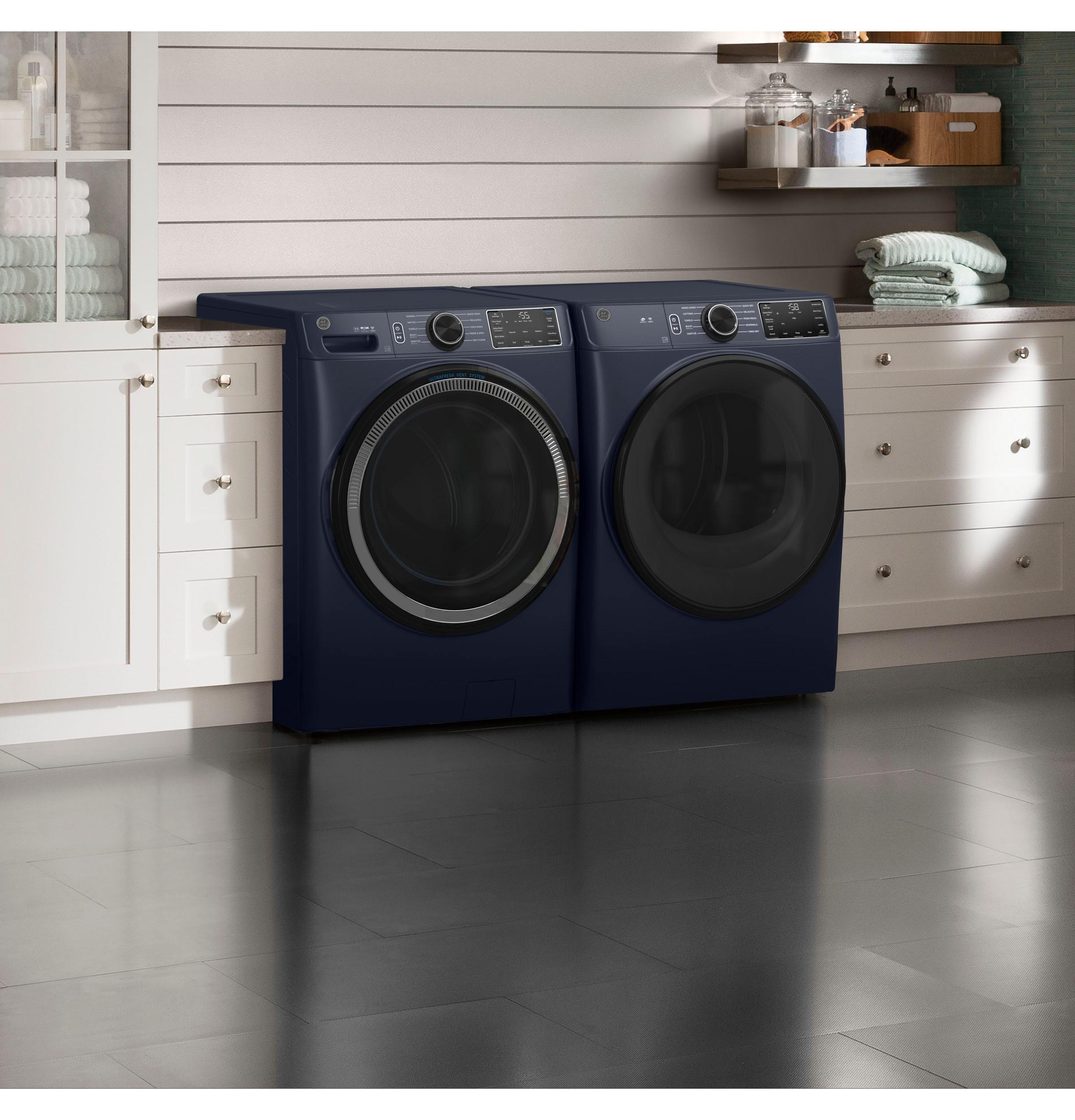 Ge Appliances GFD55GSPRRS Ge® 7.8 Cu. Ft. Capacity Smart Front Load Gas Dryer With Sanitize Cycle