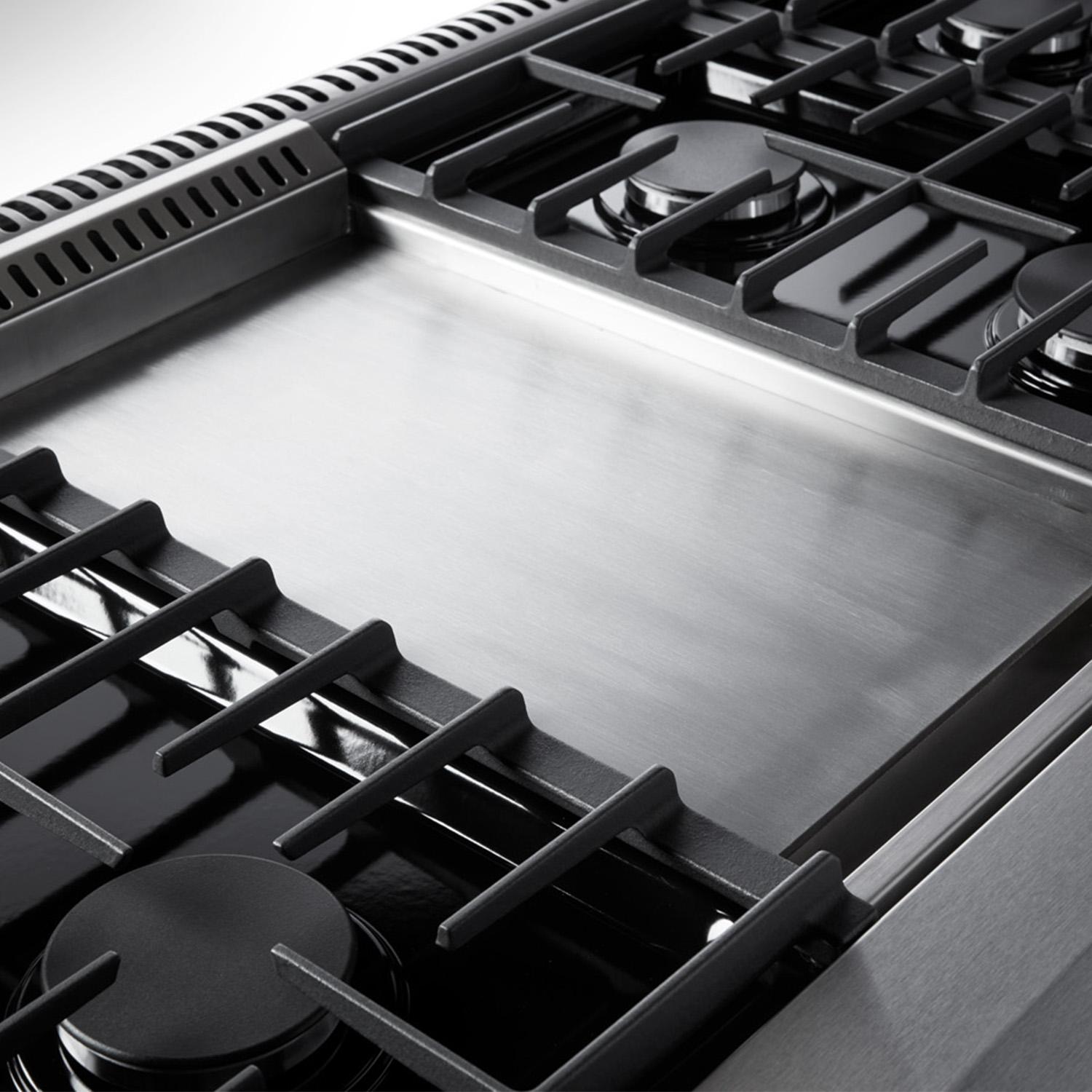 Thor Kitchen LRG4807ULP 48 Inch Gas Range In Stainless Steel - Liquid Propane