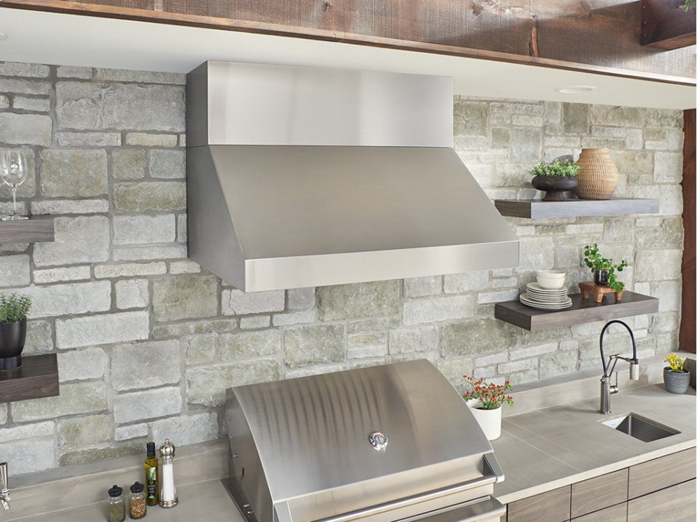 Zephyr AK7836BS 36" Cypress Wall Outdoor