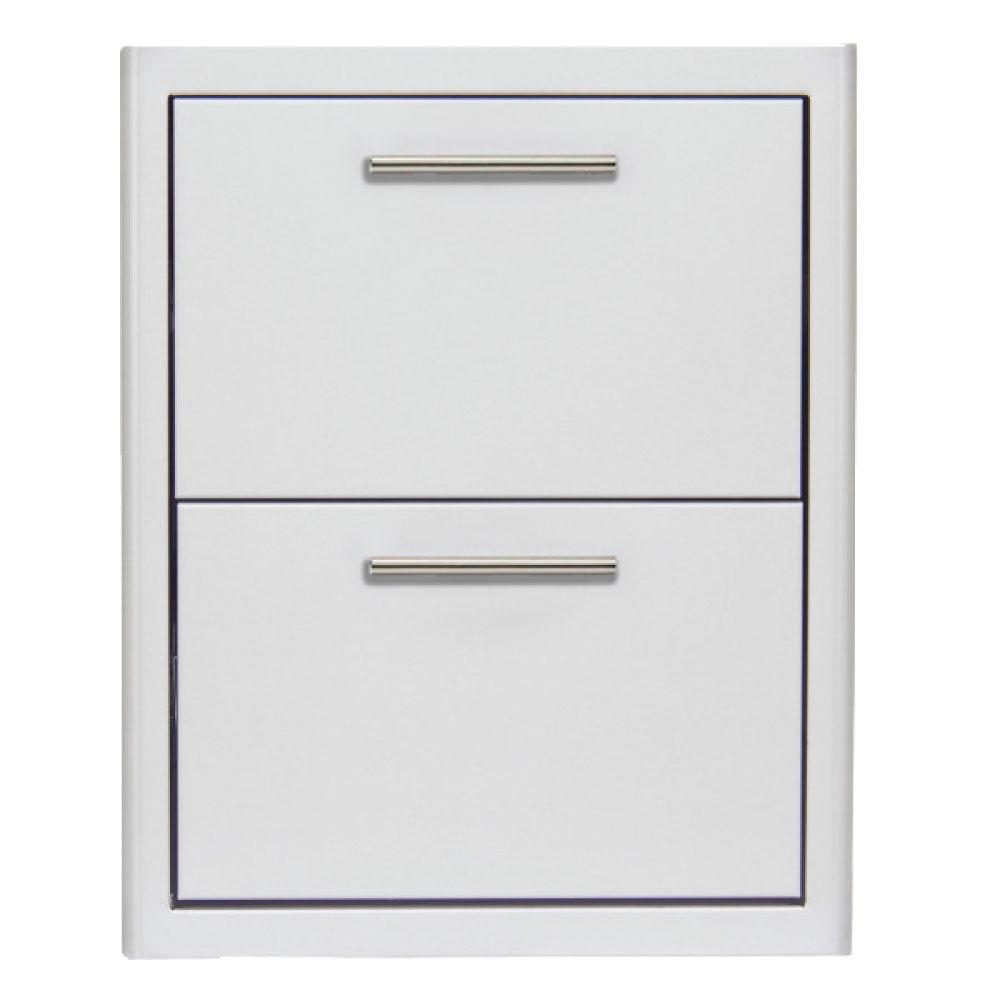 Blaze Grills BLZDRW2RLT Blaze 16-Inch Double Access Drawer
