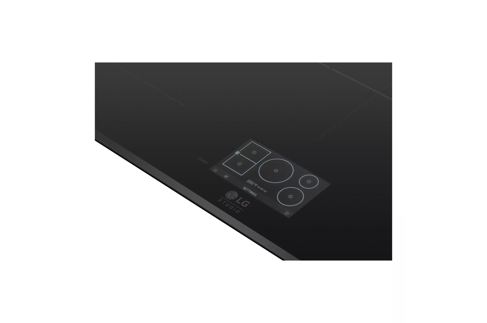 Lg CBIS3618BE Lg Studio 36" Induction Cooktop With 5 Burners And Flex Cooking Zone