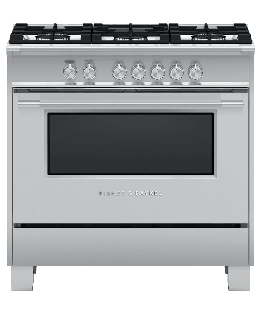 Fisher & Paykel OR36SCG4X1 Gas Range, 36", 5 Burners