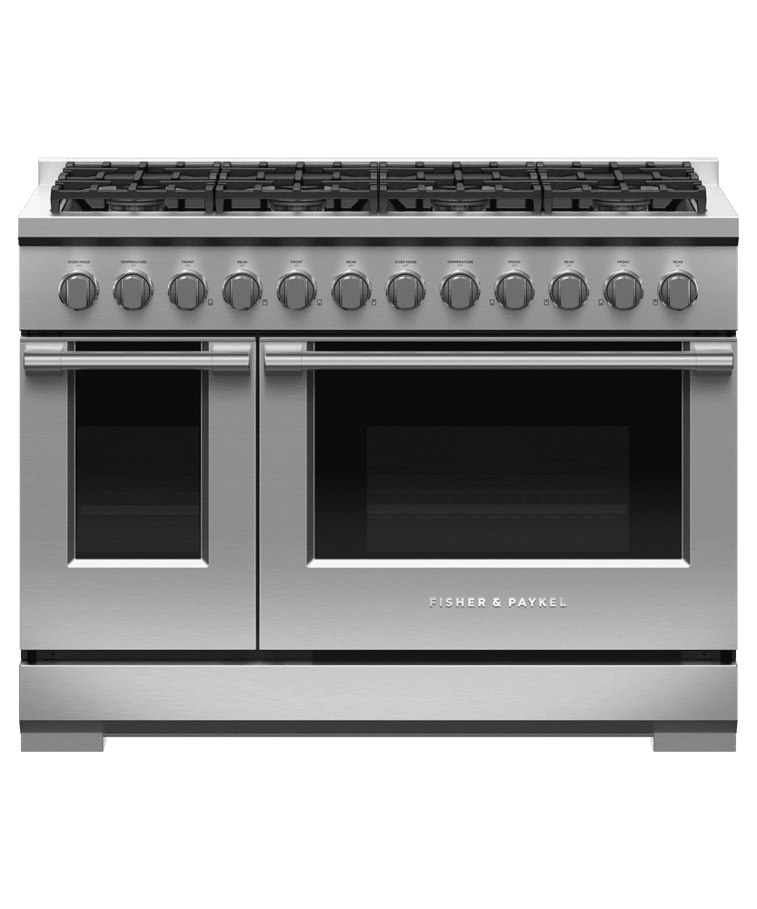 Fisher & Paykel RGV3488L Gas Range, 48", 8 Burners, Lpg