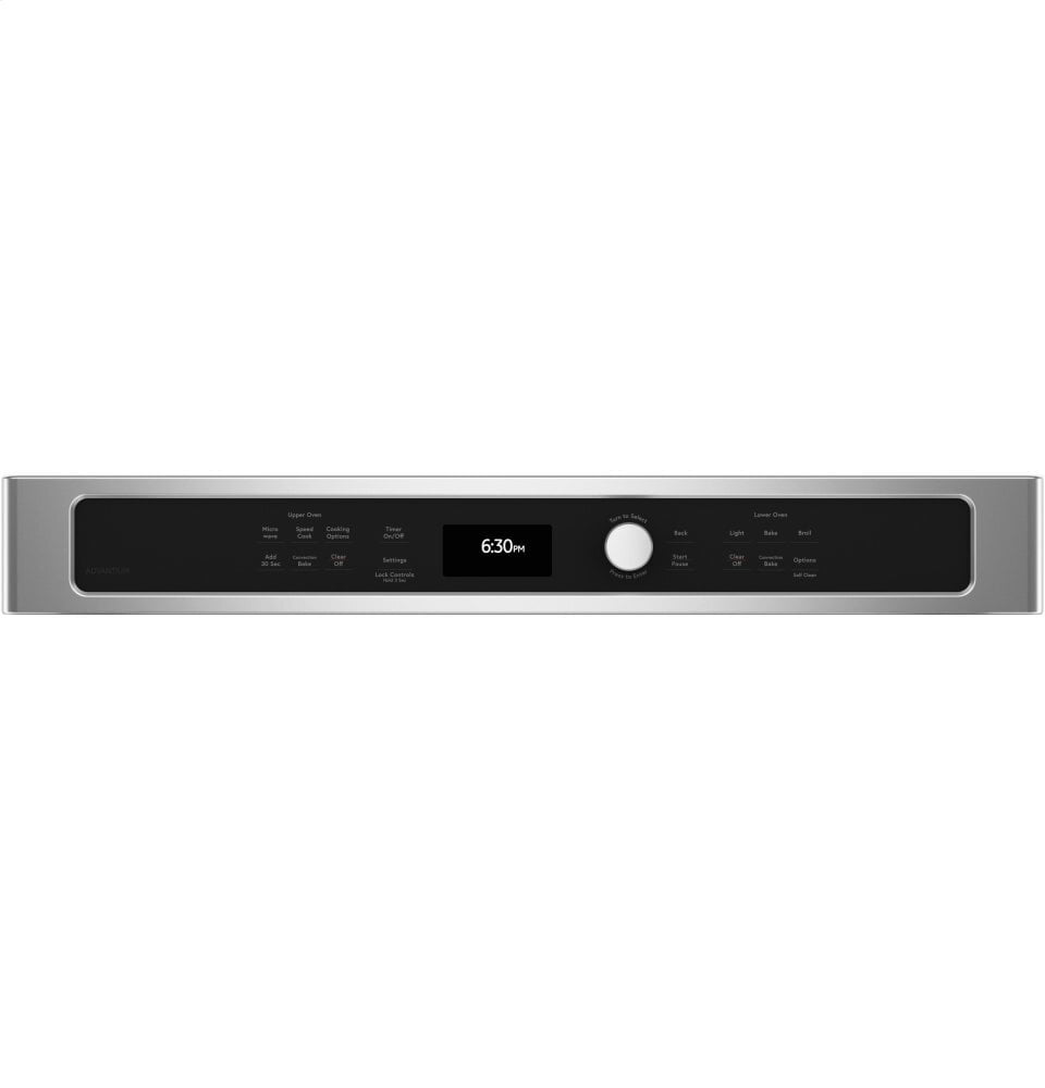 Cafe CTC912P2NS1 Café 30 In. Combination Double Wall Oven With Convection And Advantium® Technology