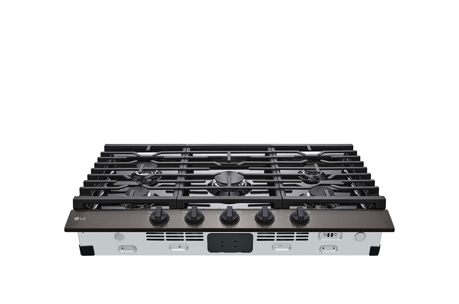 Lg CBGJ3623D 36" Gas Cooktop With Ultraheat™ 20K Btu Burner