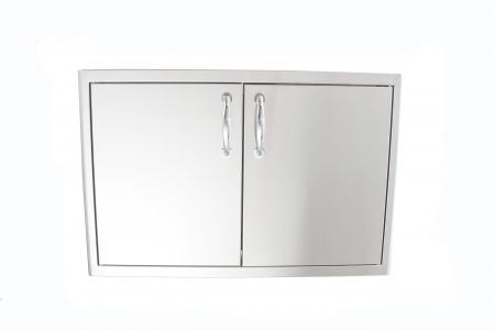 Blaze Grills BLZDRYSTG Blaze Stainless Steel Enclosed Dry Storage Cabinet With Shelf