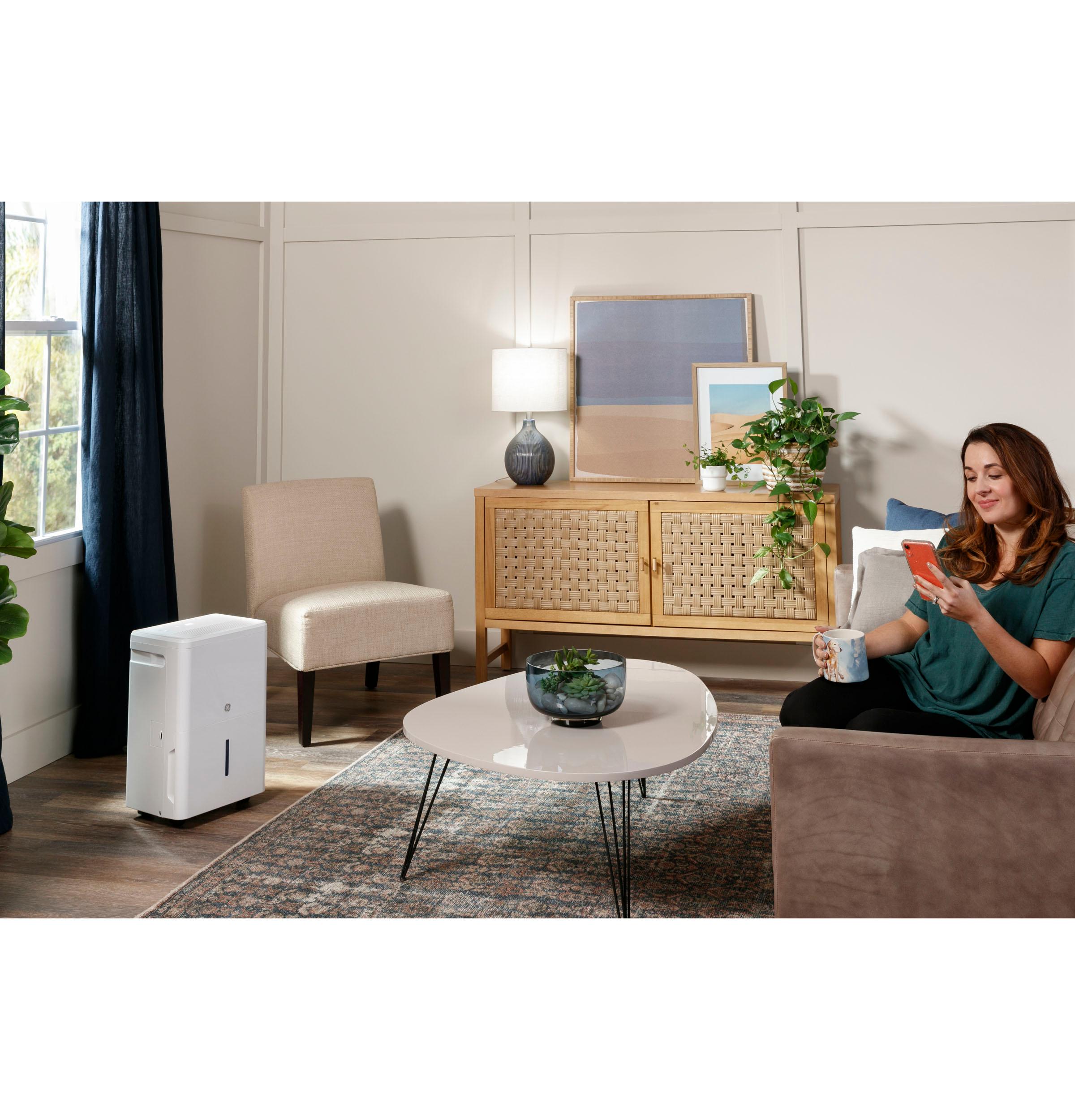 Ge Appliances ADEW35LZ Ge® Energy Star® 35 Pint Portable Dehumidifier For Very Damp Spaces