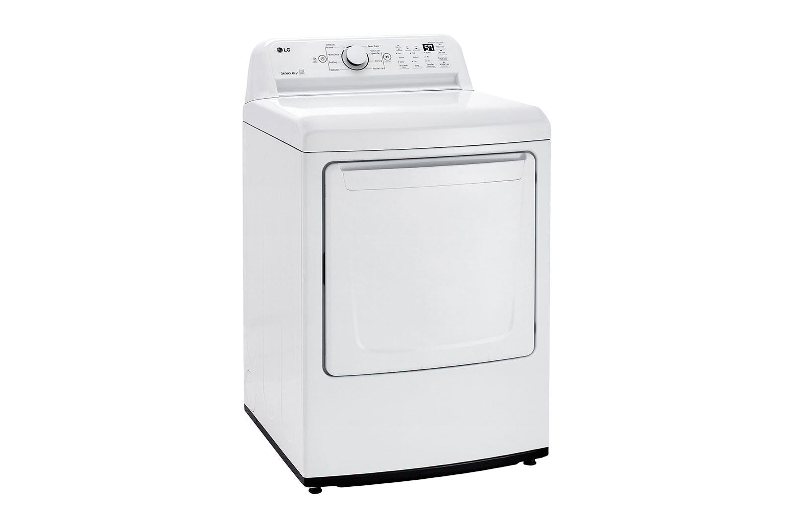 Lg DLG7001W 7.3 Cu. Ft. Ultra Large Capacity Top Load Gas Dryer With Sensor Dry Technology