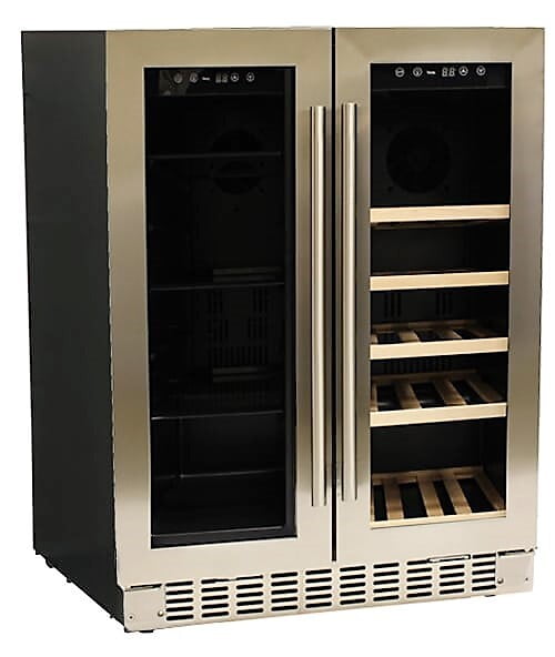Azure Home Products A124DZS Dual Zone Beverage/Wine Center