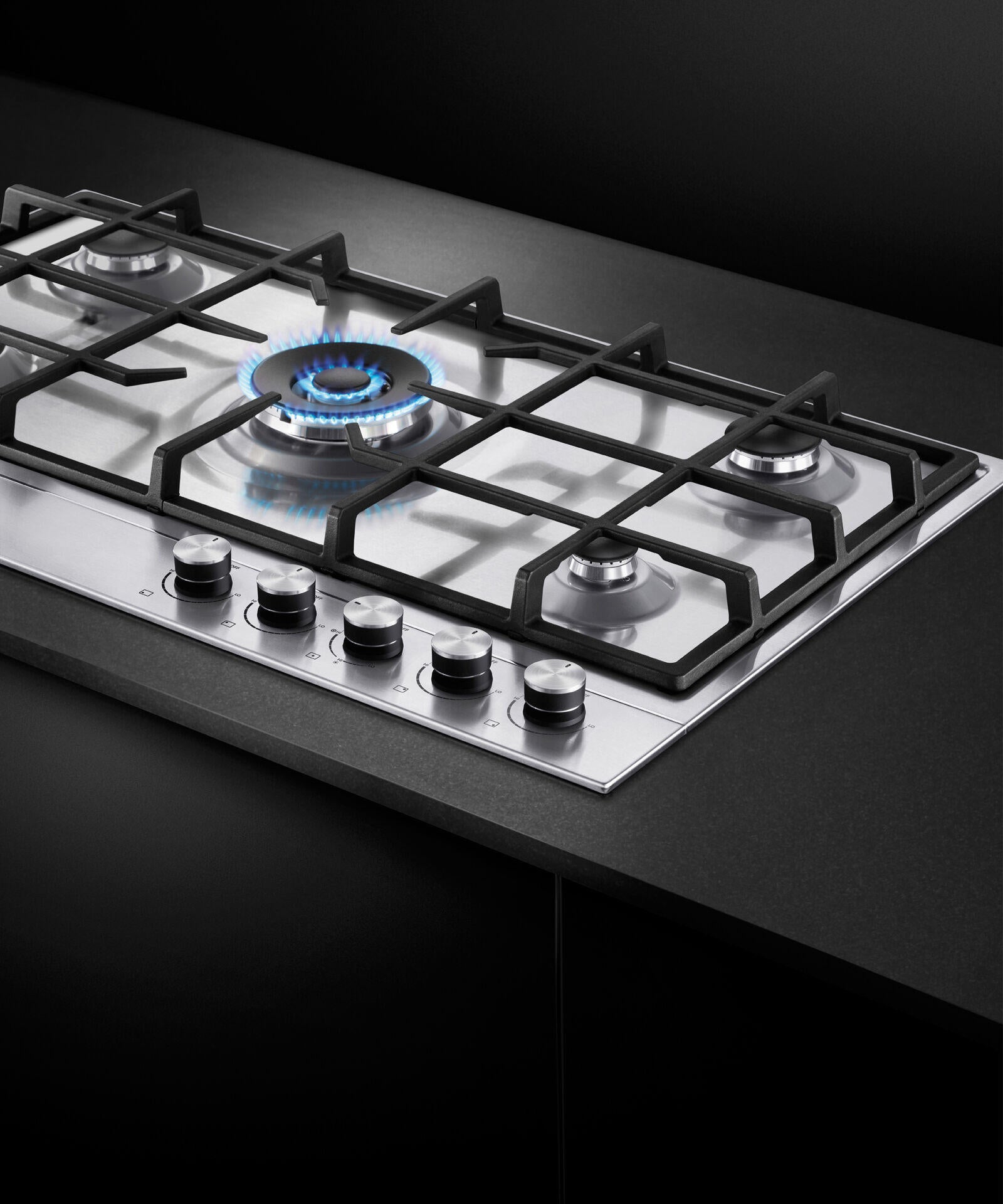Fisher & Paykel CG365DLPX1N Gas On Steel Cooktop, 36