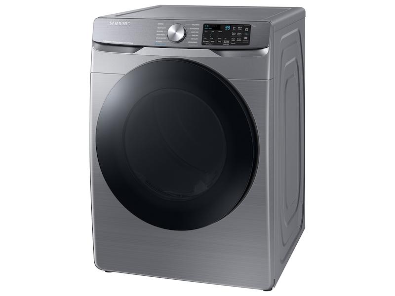 Samsung DVG45B6300P 7.5 Cu. Ft. Smart Gas Dryer With Steam Sanitize+ In Platinum