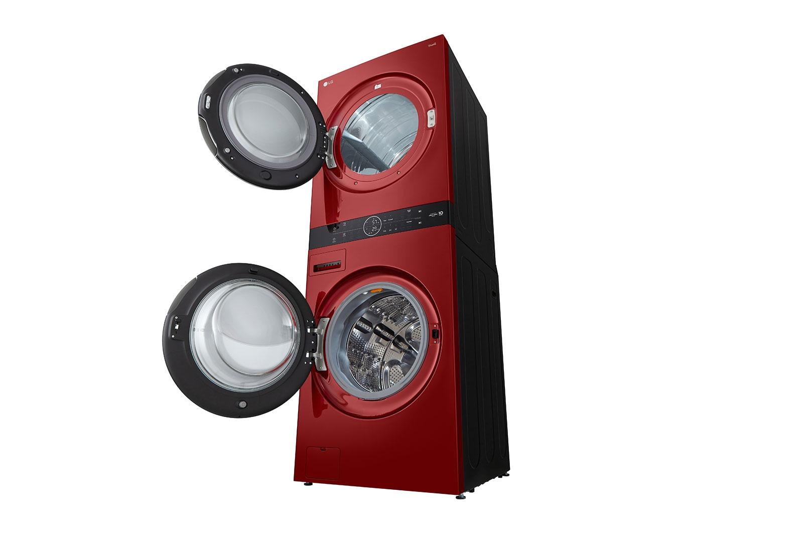 Lg WKGX201HRA Single Unit Front Load Lg Washtower™ With Center Control™ 4.5 Cu. Ft. Washer And 7.4 Cu. Ft. Gas Dryer