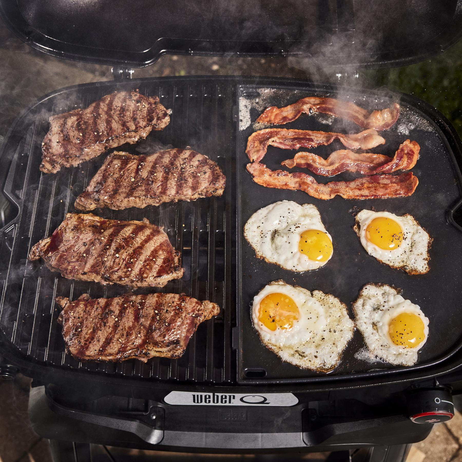 Weber 1500390 Q 2800N+ Gas Grill With Stand (Liquid Propane) - Midnight Black