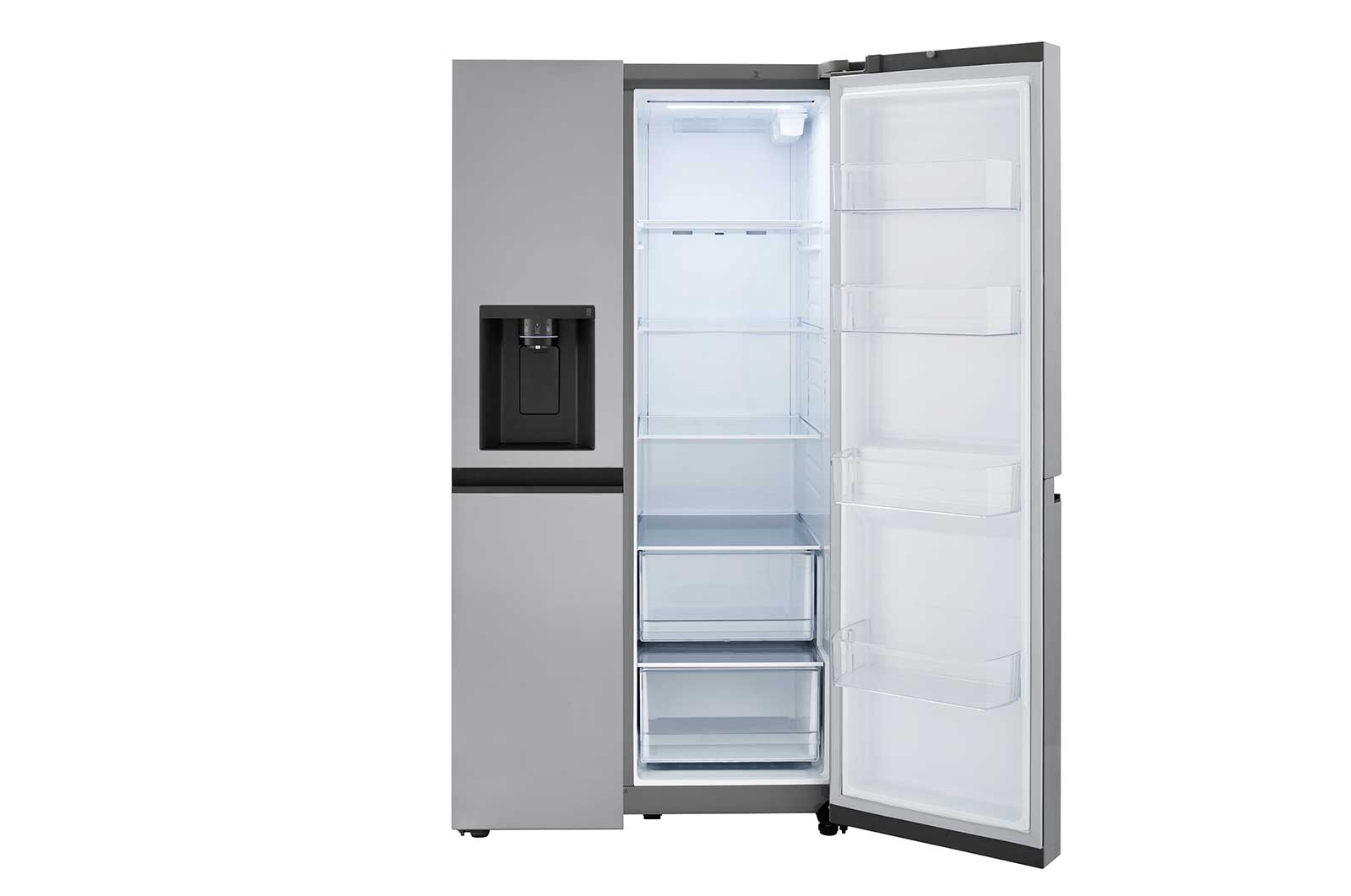 Lg LRSXS2706V 27 Cu. Ft. Side-By-Side Refrigerator With Smooth Touch Ice Dispenser