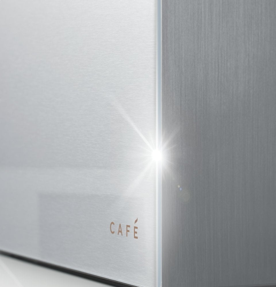 Cafe CVE28DM5NS5 Café Energy Star® 27.8 Cu. Ft. Smart 4-Door French-Door Refrigerator In Platinum Glass