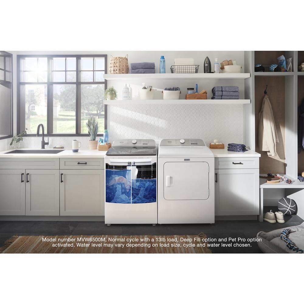 Maytag MGD6500MW Pet Pro Top Load Gas Dryer - 7.0 Cu. Ft.