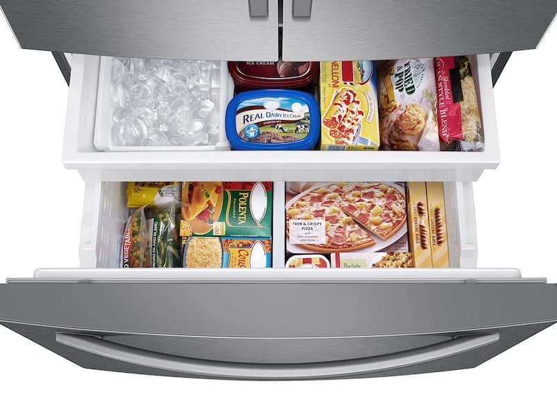 Samsung RF28T5001SR 28 Cu. Ft. Large Capacity 3-Door French Door Refrigerator In Stainless Steel