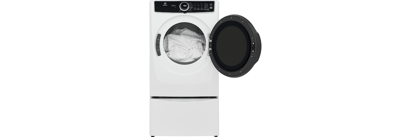 Electrolux ELFE7637AW Electric 8.0 Cu. Ft. Front Load Dryer