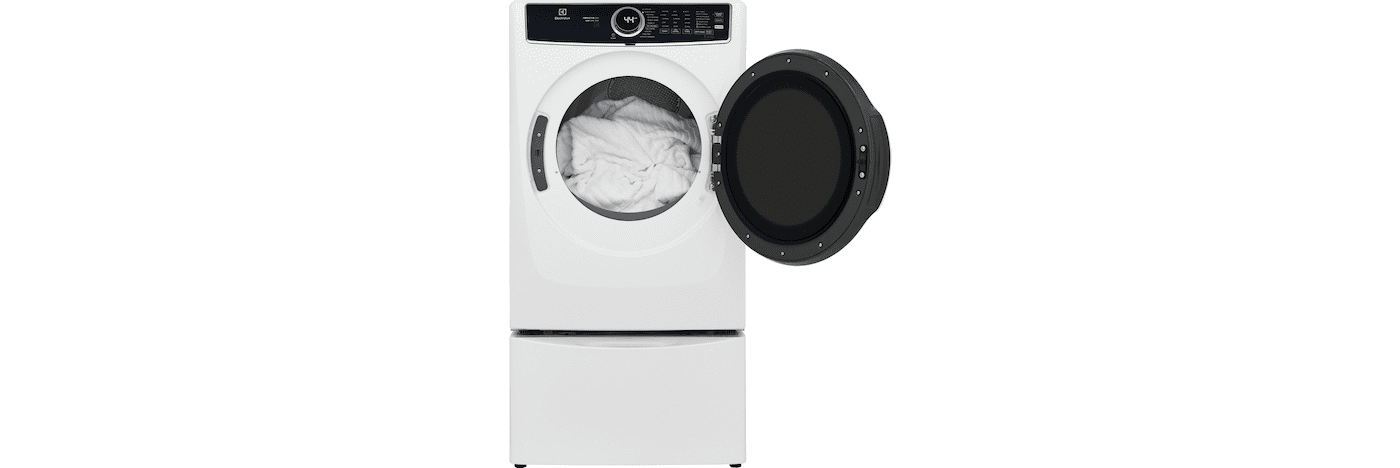 Electrolux ELFG7637AW Gas 8.0 Cu. Ft. Front Load Dryer
