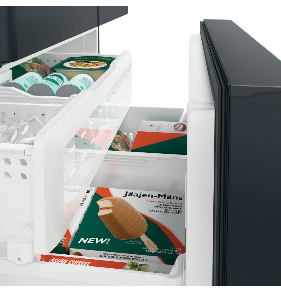 Cafe CWE23SP3MD1 Café Energy Star® 23.1 Cu. Ft. Smart Counter-Depth French-Door Refrigerator