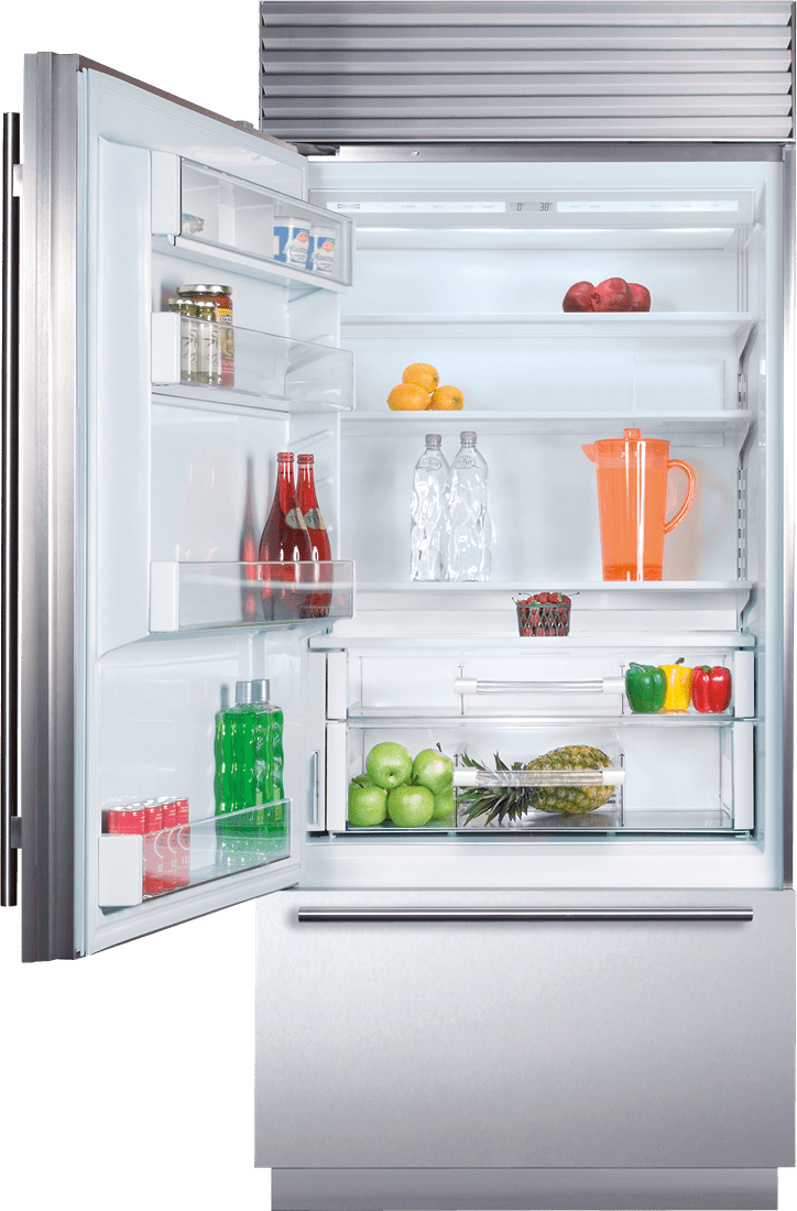 Sub-Zero BI36USPHRH 36" Classic Over-And-Under Refrigerator/Freezer