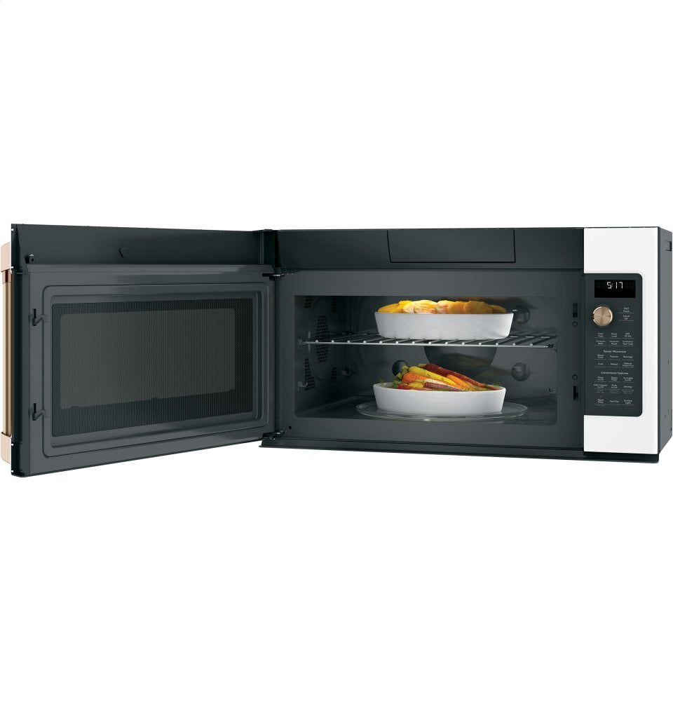Cafe CVM517P4MW2 Café 1.7 Cu. Ft. Convection Over-The-Range Microwave Oven