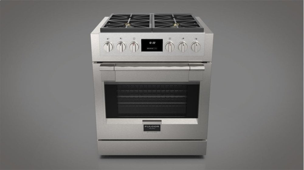 Fulgor Milano F6PGR304S2 30" All Gas Pro Range