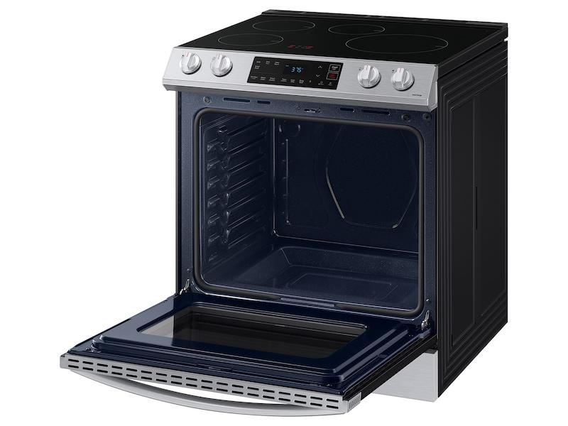 Samsung NE63B8211SS 6.3 Cu. Ft. Smart Instant Heat Induction Slide-In Range In Stainless Steel