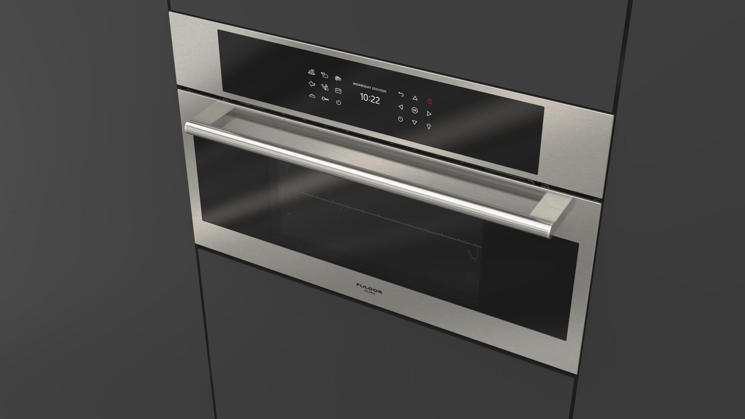 Fulgor Milano F7DSCO30S1 30" Combi Steam Oven - Stainless Steel