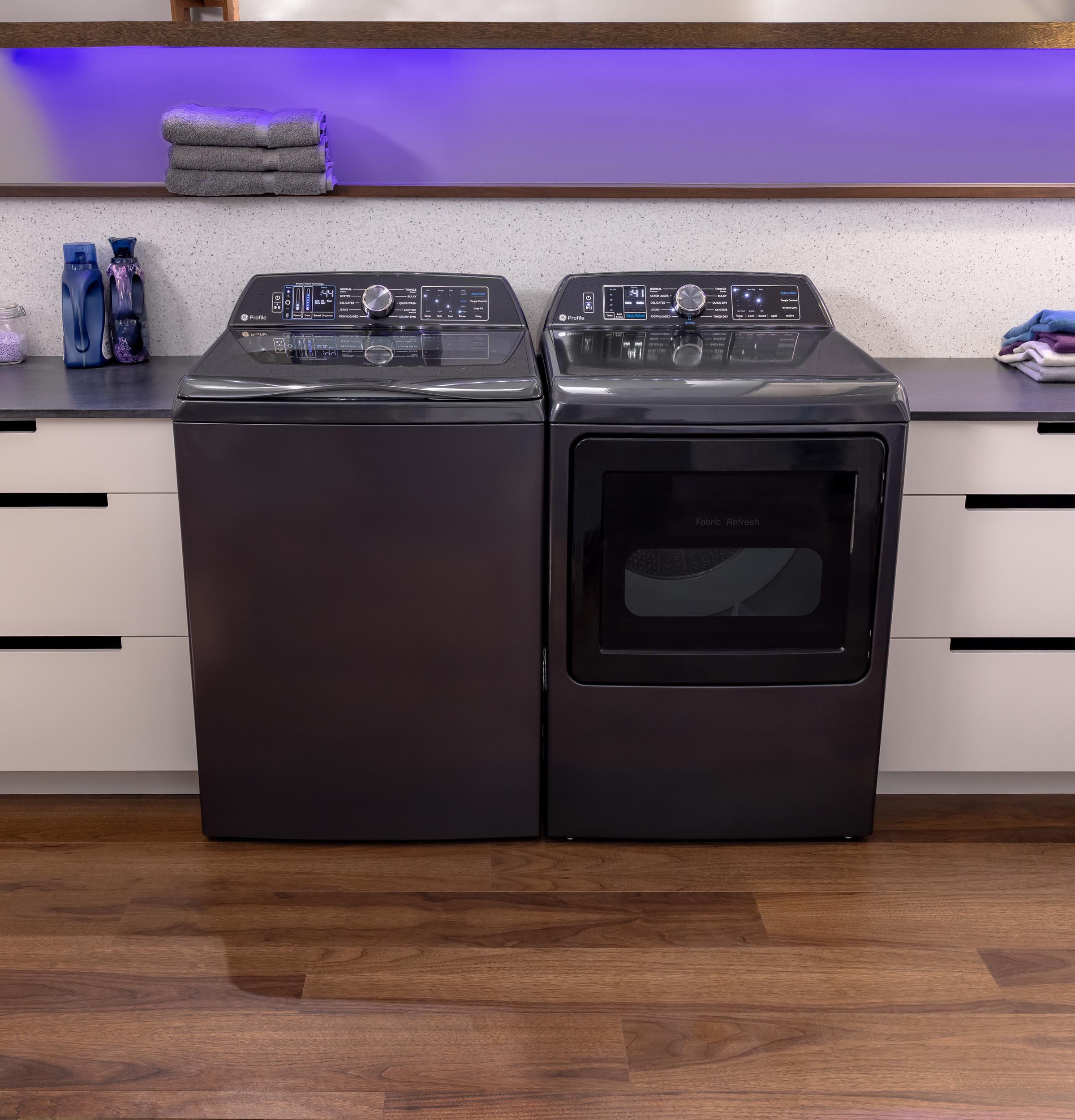 Ge Appliances PTD90GBPTDG Ge Profile™ 7.3 Cu. Ft. Capacity Smart Gas Dryer With Fabric Refresh