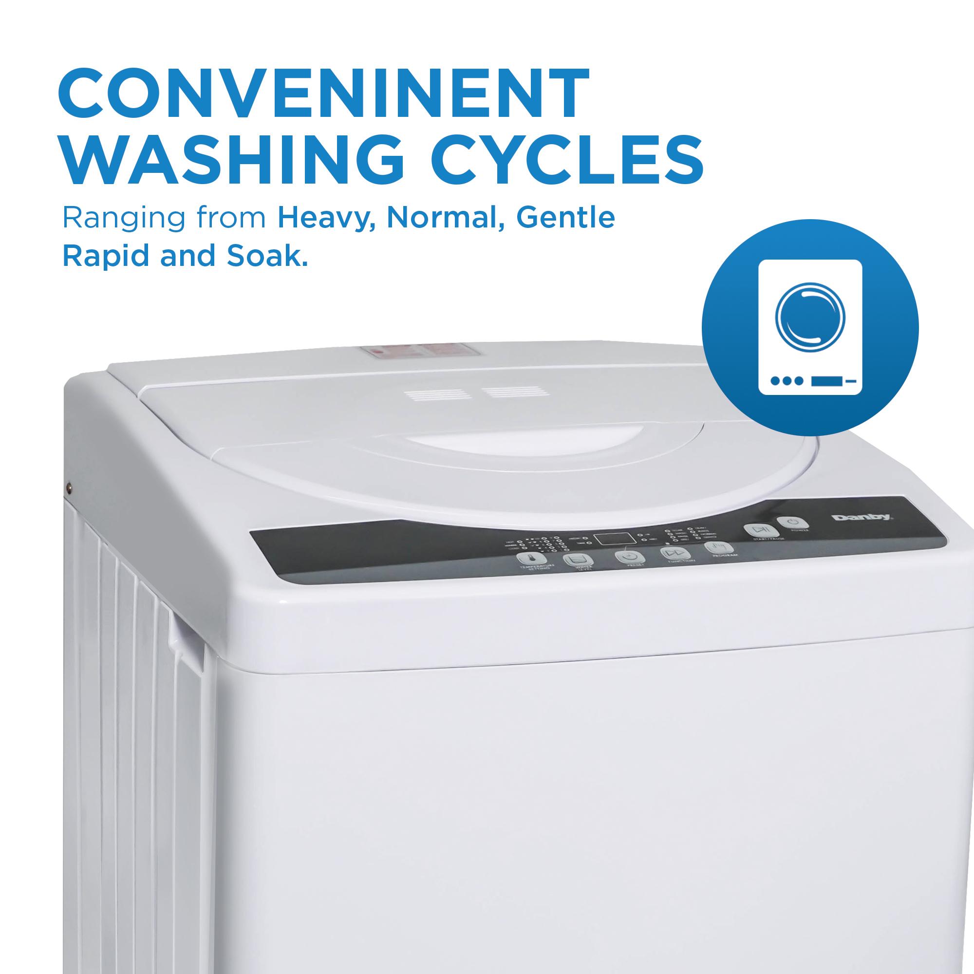 Danby DWM055A1WDB6 Danby 1.6 Cu. Ft. Washing Machine