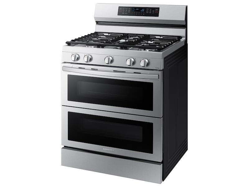 Samsung NX60A6751SS 6.0 Cu. Ft. Smart Freestanding Gas Range With Flex Duo™, Stainless Cooktop & Air Fry In Stainless Steel