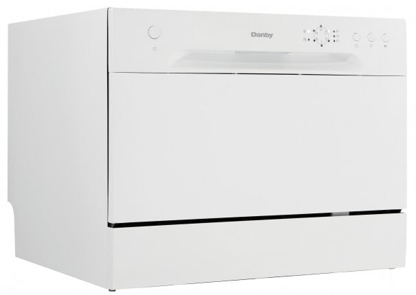 Danby DDW621WDB Danby 6 Place Setting Countertop Dishwasher