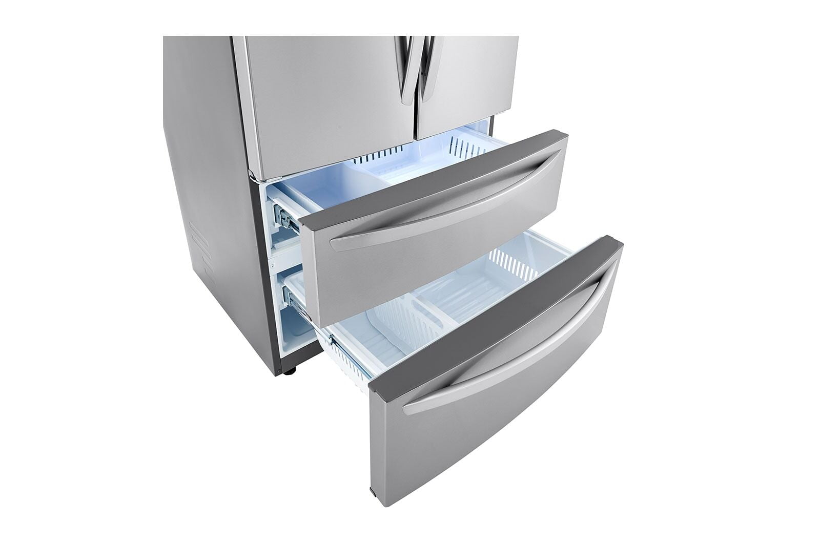 Lg LMWC23626S 23 Cu. Ft. French Door Counter-Depth Refrigerator