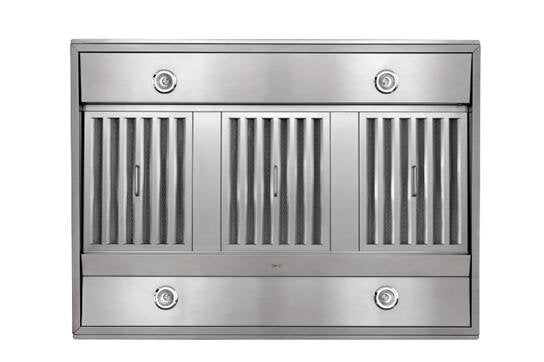 Best Range Hoods IPP9E42SB Ipp9 - 42" X 30" Stainless Steel Island Range Hood With A Choice Of External Or In-Line Blowers