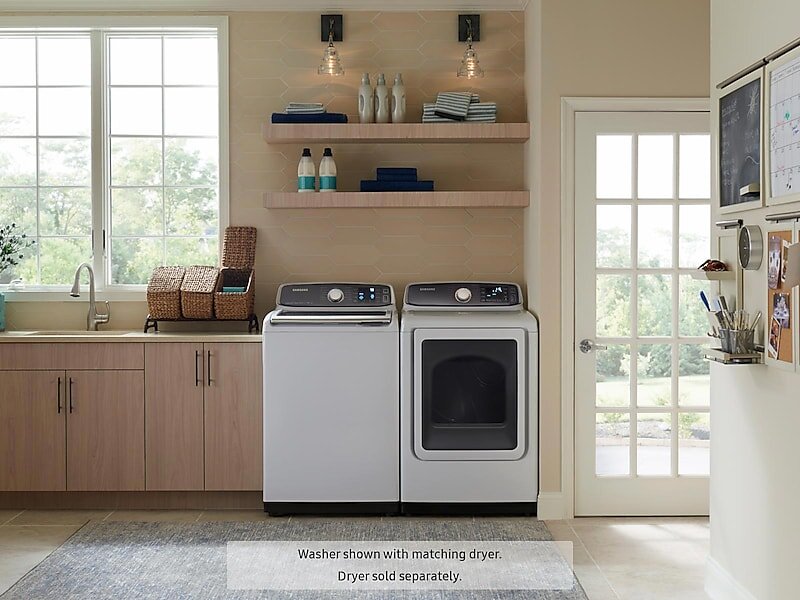 Samsung WA52M7750AW 5.2 Cu. Ft. Activewash™ Top Load Washer In White