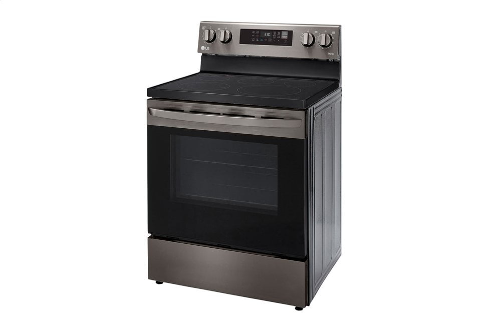 Lg LREL6323D 6.3 Cu Ft. Smart Wi-Fi Enabled Fan Convection Electric Range With Air Fry & Easyclean®
